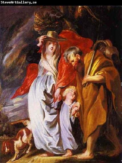 Jacob Jordaens Jacob Jordaens The Return of the Holy Family from Egypt